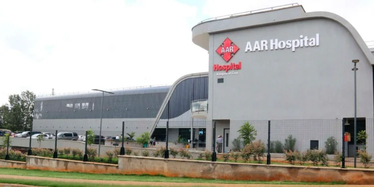 AAR-Hospital-along-Kiambu-road-plumbing-project-by-Trident-Plumbers-Limited