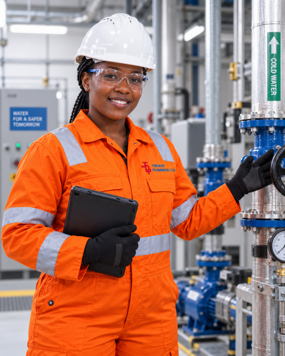 Confident Trident Plumbers limited Technician